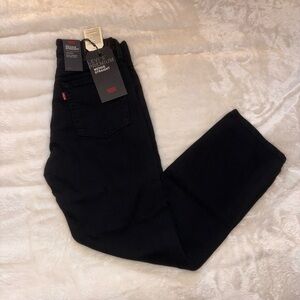 Levi's Women's Black Straight Jeans